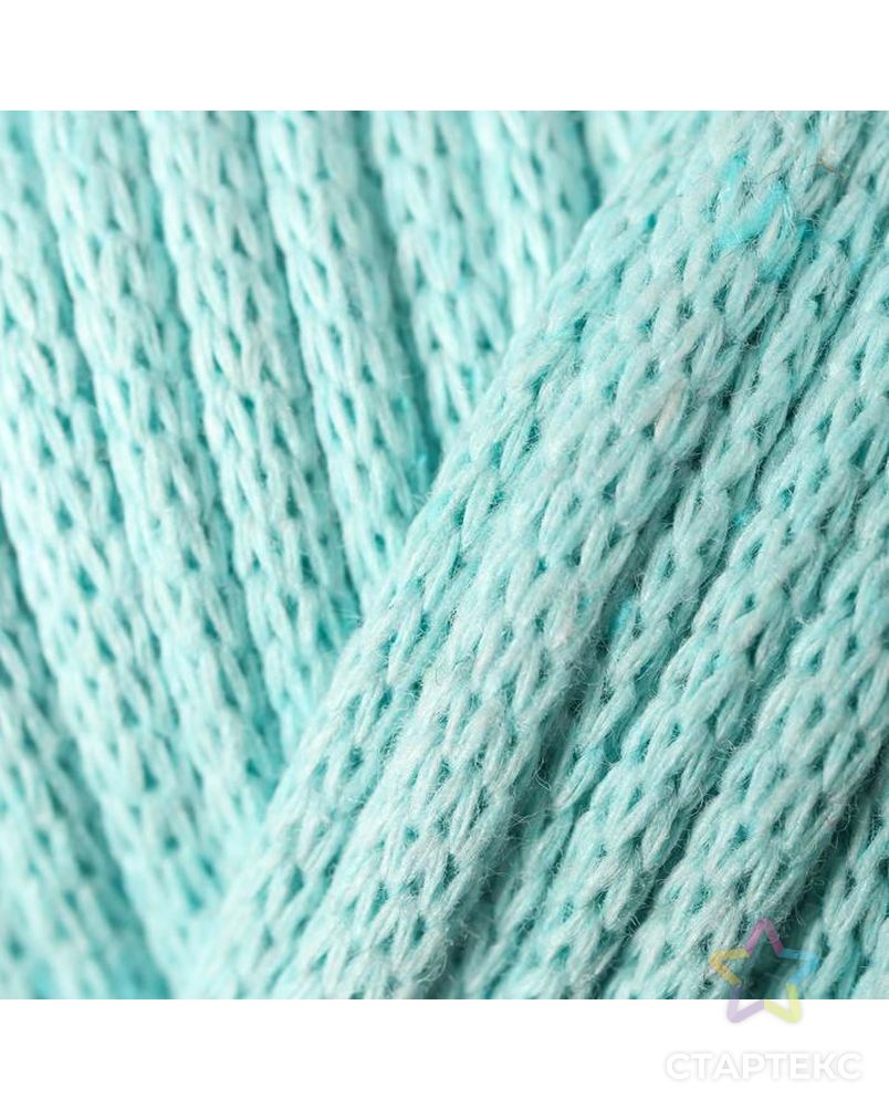 Пряжа "Macrame Cord"  60% хлопок, 40% вискоза/полиэстер 3 мм 85м/250гр (762 св.роз) арт. СМЛ-130544-3-СМЛ0005504918