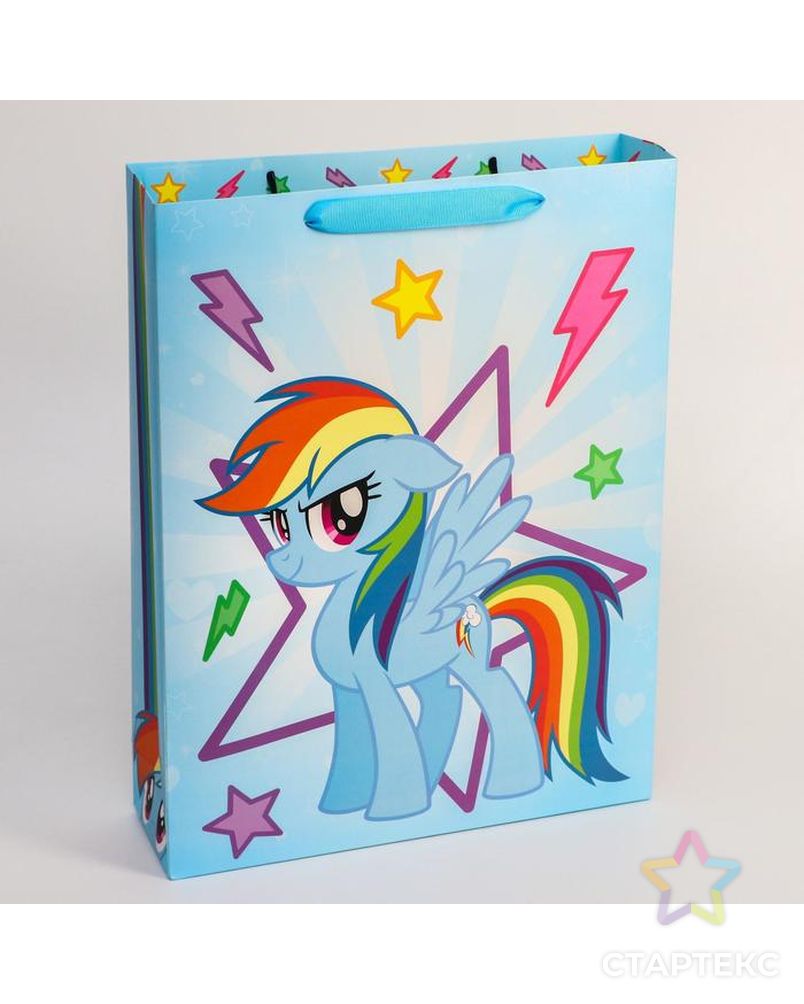 Пакет ламинат горизонтальный, My Little Pony, 31 х 40 х 9 см арт. СМЛ-144742-1-СМЛ0005510792 1