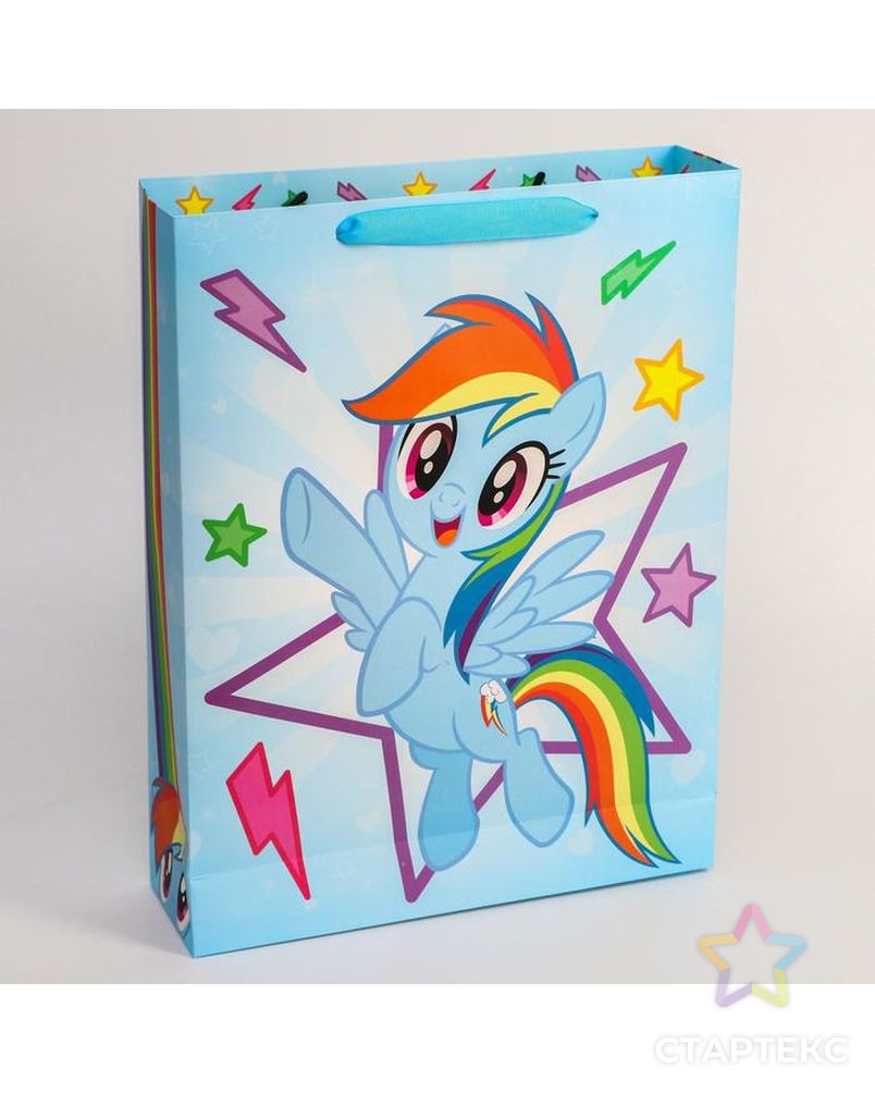 Пакет ламинат горизонтальный, My Little Pony, 31 х 40 х 9 см арт. СМЛ-144742-1-СМЛ0005510792 2