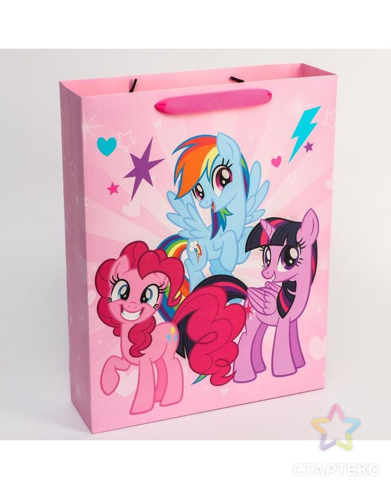 Пакет ламинат горизонтальный, My Little Pony, 31 х 40 х 9 см арт. СМЛ-144744-1-СМЛ0005510794 1