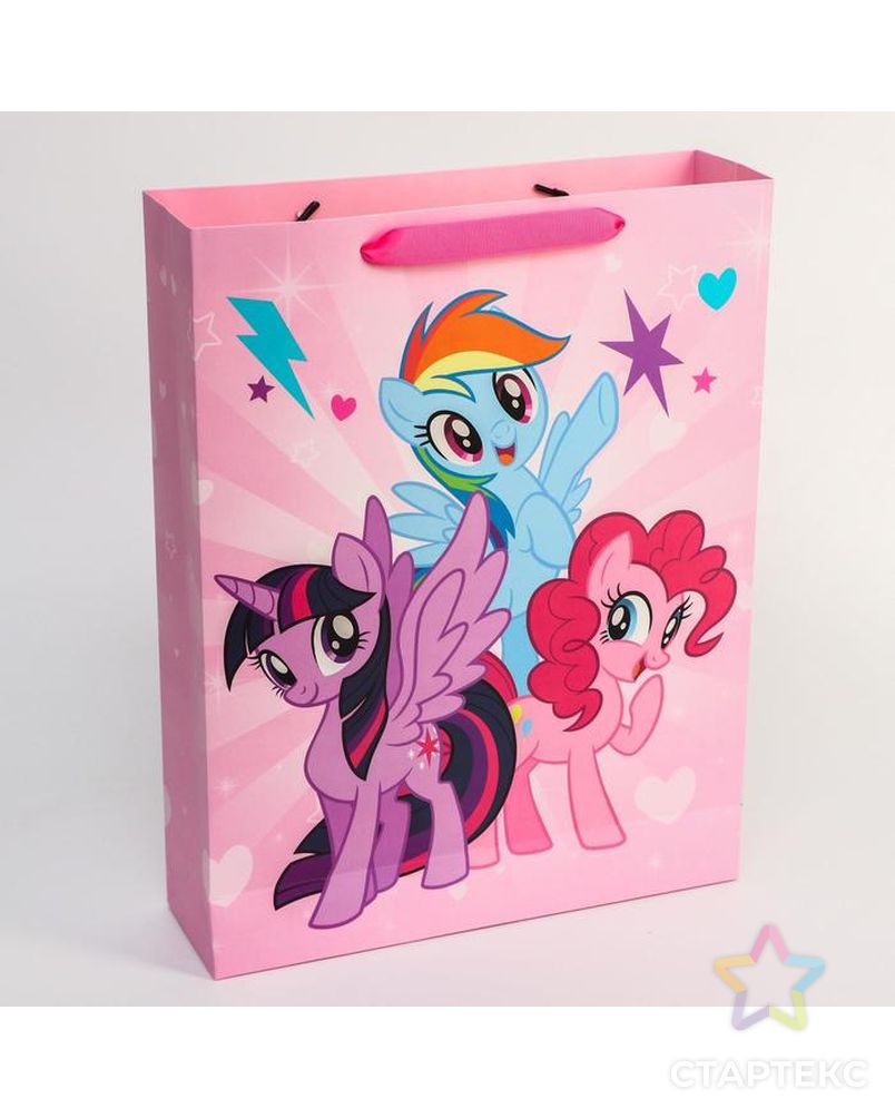 Пакет ламинат горизонтальный, My Little Pony, 31 х 40 х 9 см арт. СМЛ-144744-1-СМЛ0005510794 2