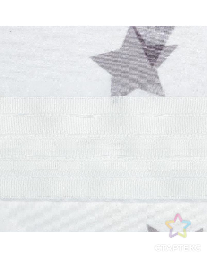 Комплект тюлей "Этель" Star, 145*260 см-2 шт, 100% п/э арт. СМЛ-157103-1-СМЛ0005525128 4
