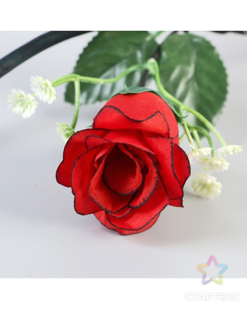 Декор тинги "Роза с полевыми цветочками" 150 см (фасовка 5 шт, цена за 1шт) микс арт. СМЛ-163057-1-СМЛ0005525416 3