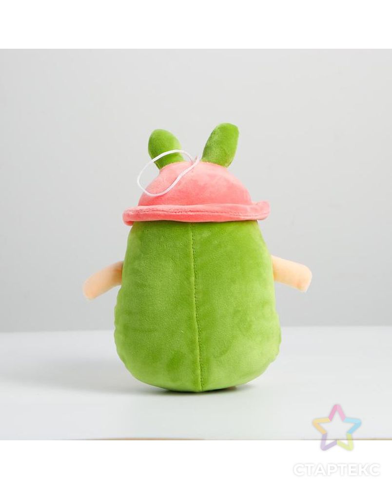 Мягкая игрушка «Авокадо», в панамке, с ушами арт. СМЛ-129169-1-СМЛ0005545380 3