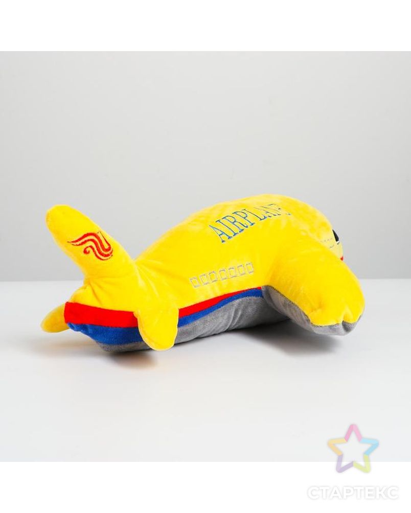 Мягкая игрушка «Самолёт», 43 см, цвета МИКС арт. СМЛ-129172-1-СМЛ0005545384 3