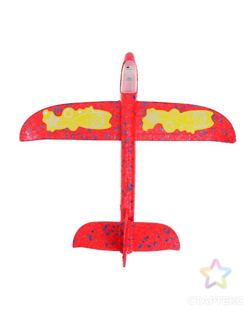 Самолёт «Супербыстрый» 35х37 см, цвета микс, диодный арт. СМЛ-158859-1-СМЛ0005570188 6