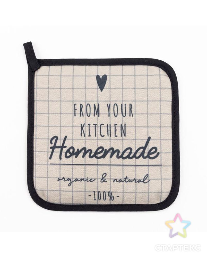 Набор кухонный "Homemade" прихватка, подставка под горячее арт. СМЛ-133090-1-СМЛ0005599475 2