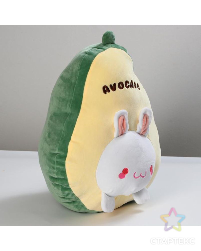 Мягкая игрушка «Авокадо», заяц, 40 см арт. СМЛ-130385-1-СМЛ0005618175 2