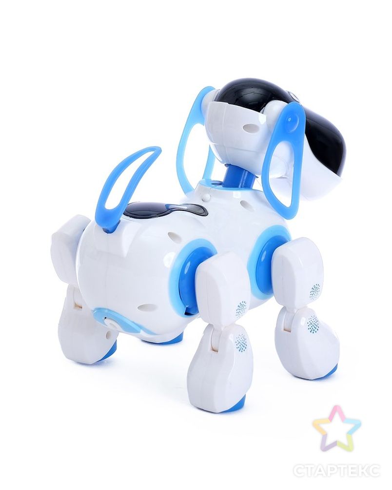 Робот радиоуправляемый, интерактивный «Киберпес Ки-Ки», русское озвучивание, световые эффекты, цвет синий арт. СМЛ-117802-1-СМЛ0000563001 2