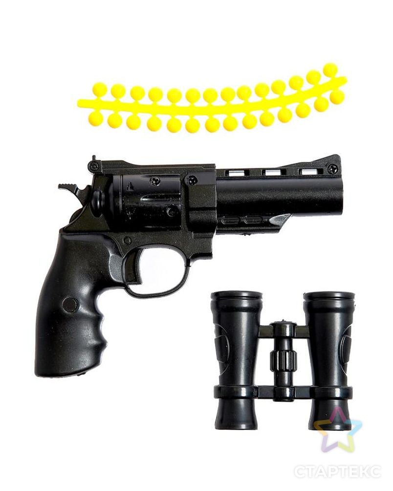 Пистолет «Атака», металлический, стреляет силиконовыми пульками, МИКС арт. СМЛ-131721-1-СМЛ0005698401 2