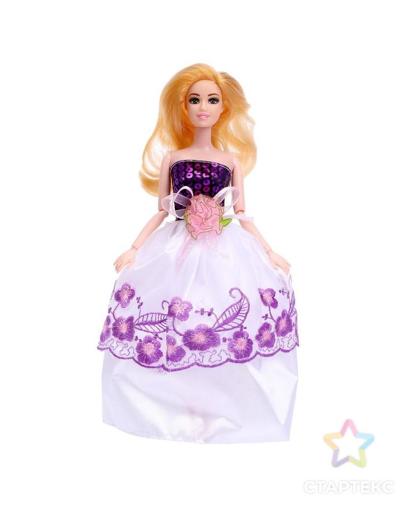 Кукла-модель шарнирная «Лиза» в платье, МИКС арт. СМЛ-156823-1-СМЛ0005798530 1