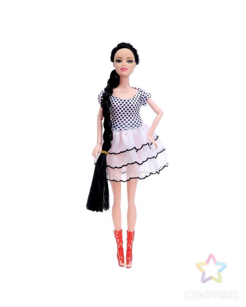 Кукла-модель шарнирная «Катя» в платье арт. СМЛ-156824-1-СМЛ0005798531 1