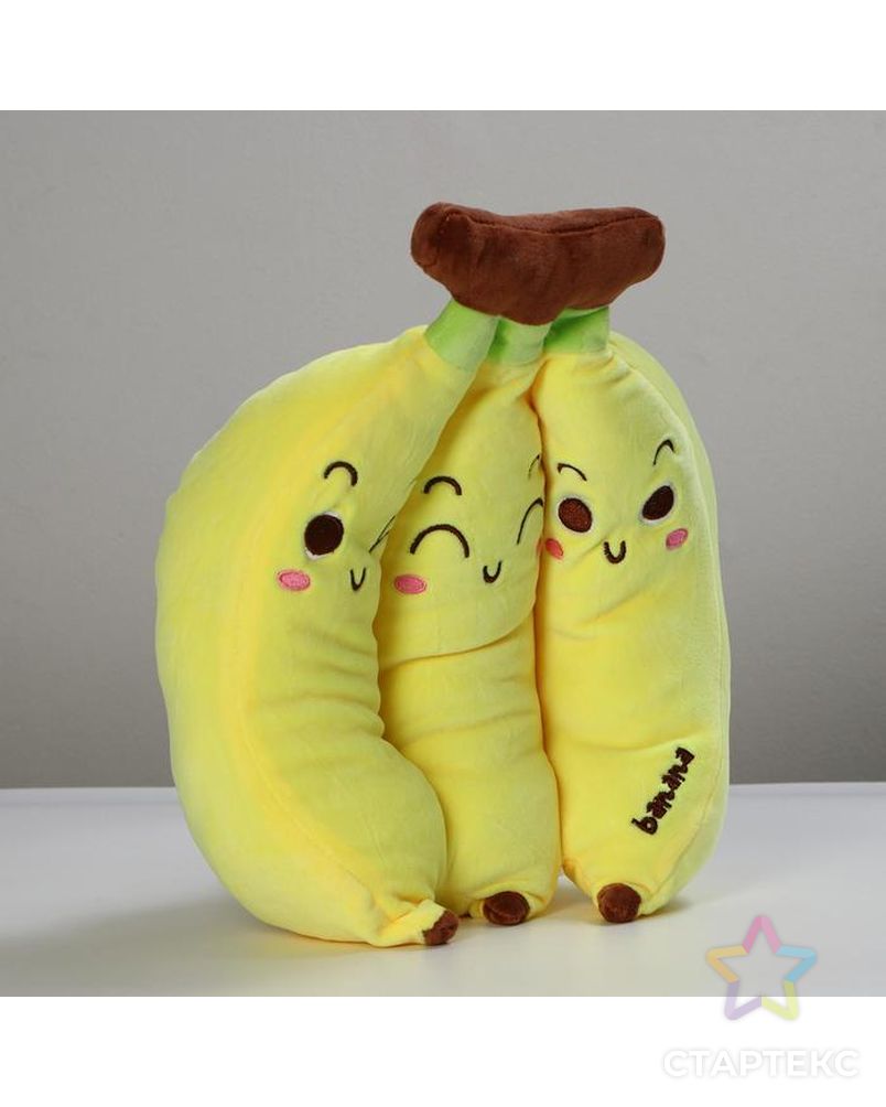 Мягкая игрушка «Бананы», 35 см арт. СМЛ-130392-1-СМЛ0005799378 2