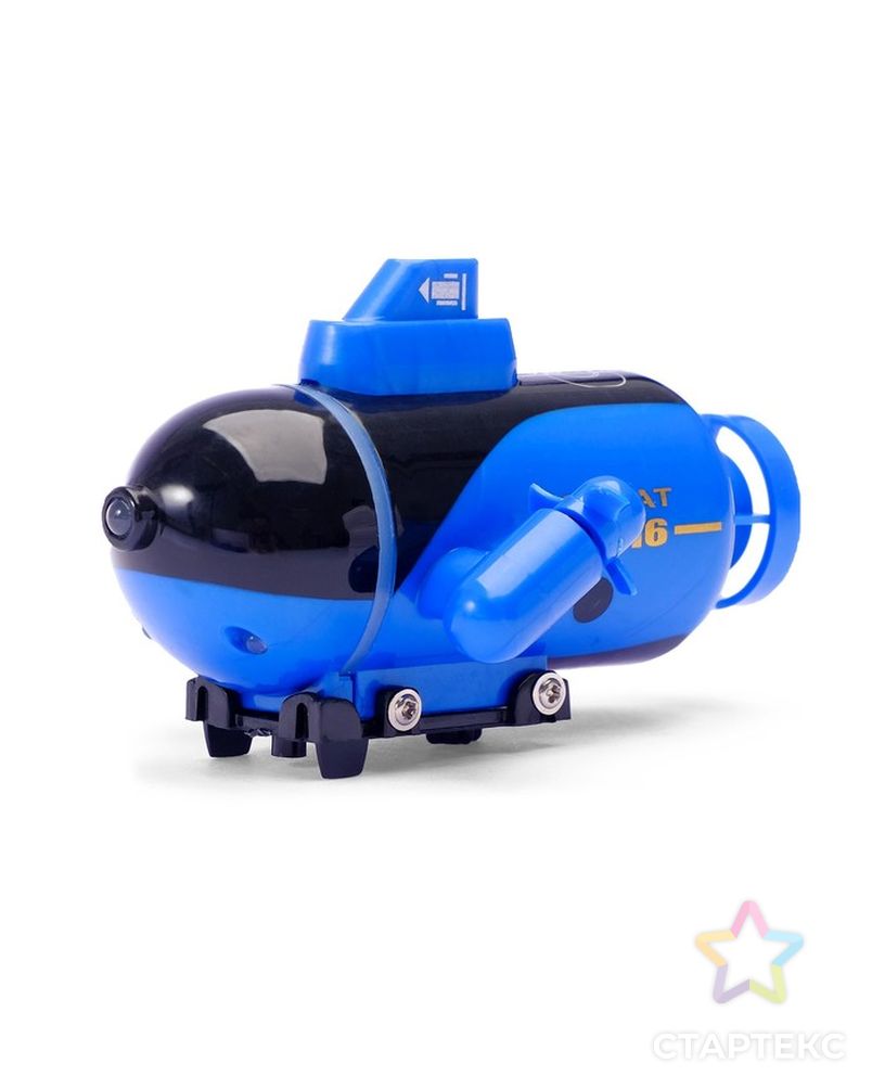 Подводная лодка радиоуправляемая «Батискаф», световые эффекты, цвета МИКС арт. СМЛ-114736-1-СМЛ0000585607 6