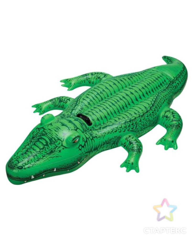 Игрушка для плавания «Крокодил», 168 х 86 см, от 3 лет, 58546NP INTEX арт. СМЛ-138664-1-СМЛ0000589385 1