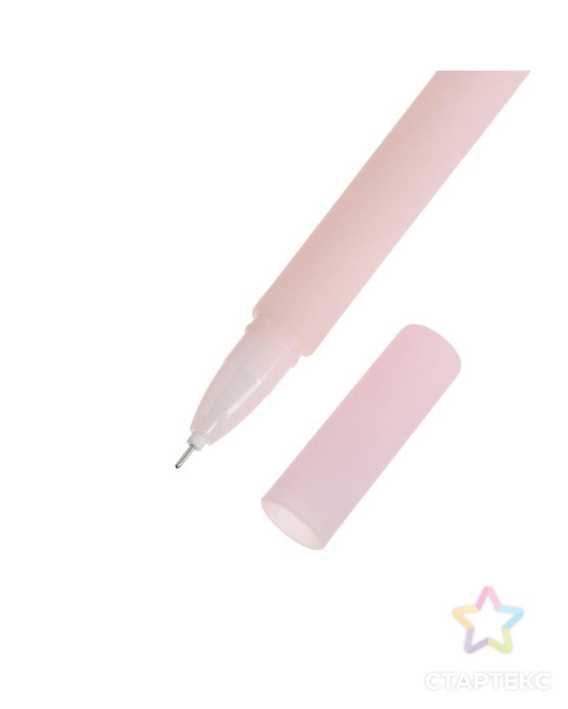 Ручка гелевая-прикол "Улитка" розовая, в пакете арт. СМЛ-150635-1-СМЛ0000590719 3