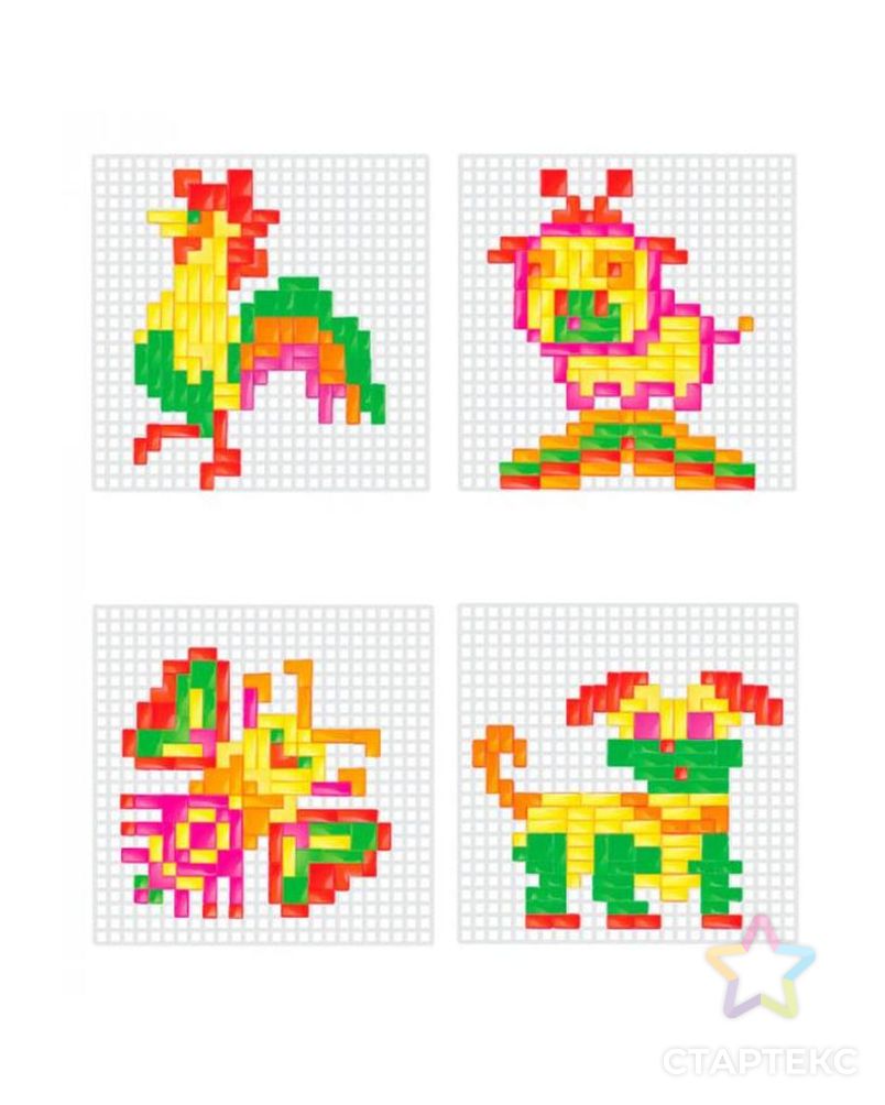 Мозаика Pixel, 222 штуки арт. СМЛ-131455-1-СМЛ0005985987 3