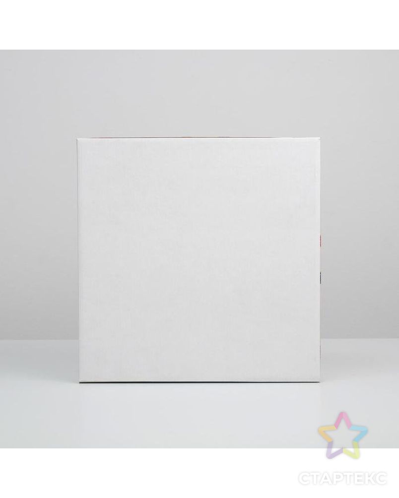 Коробка для торта «С Любовью»29 х 29 х 15 см арт. СМЛ-142973-1-СМЛ0006030038