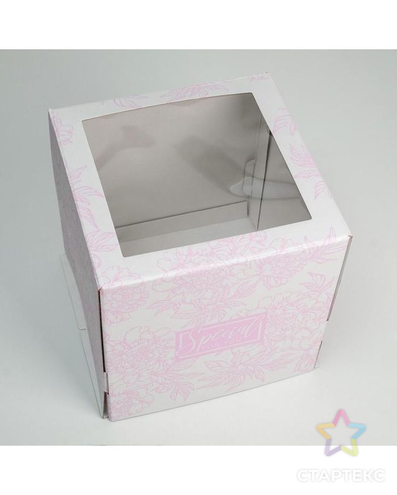 Коробка для торта с окном Special for you 30 х 30 х 30 см арт. СМЛ-145300-1-СМЛ0006030116 1