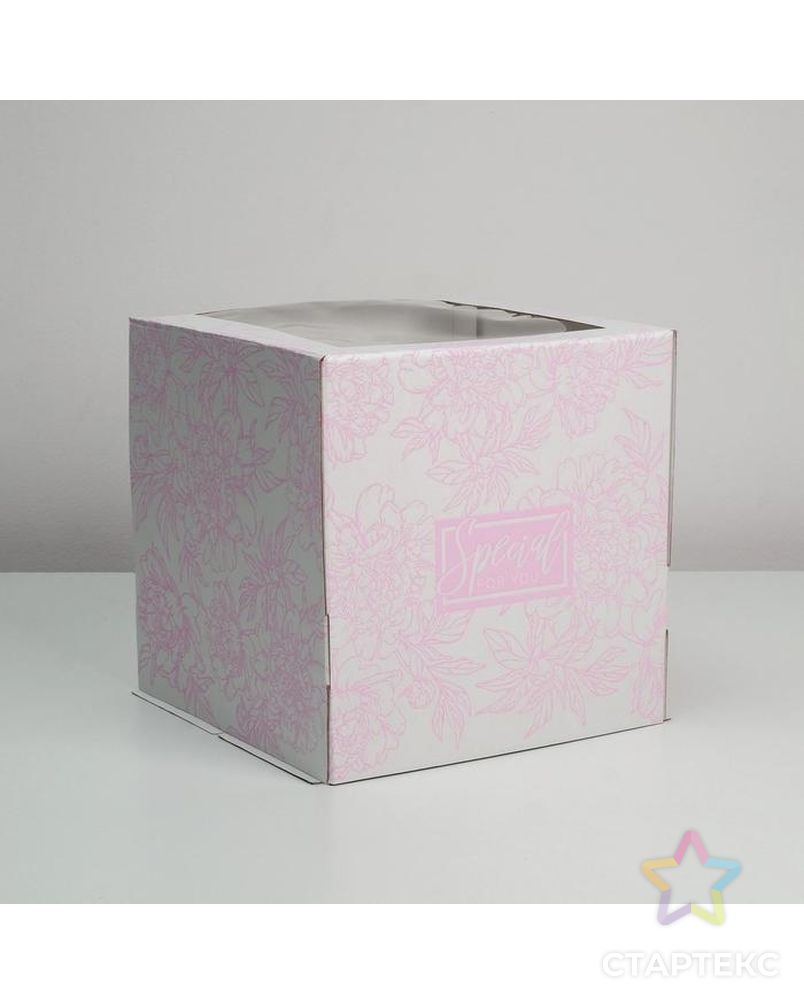 Коробка для торта с окном Special for you 30 х 30 х 30 см арт. СМЛ-145300-1-СМЛ0006030116 2