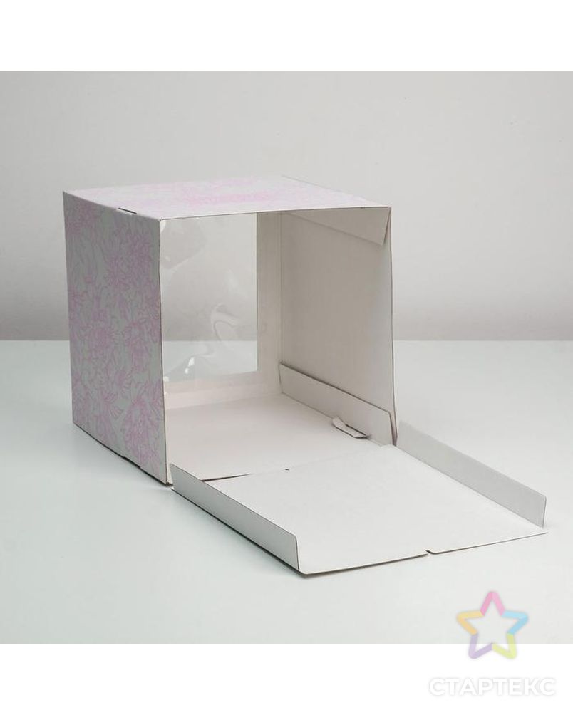 Коробка для торта с окном Special for you 30 х 30 х 30 см арт. СМЛ-145300-1-СМЛ0006030116 3