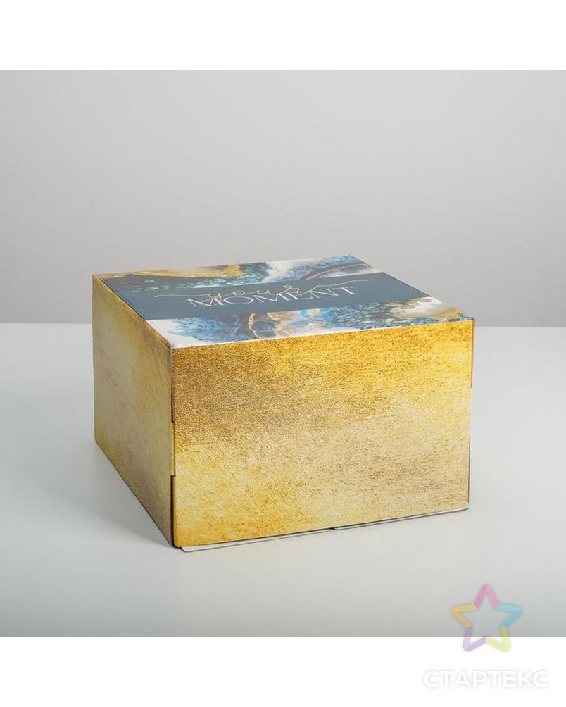 Коробка для торта «Флюид» 30 х 30 х 19 см арт. СМЛ-145741-1-СМЛ0006030123 2