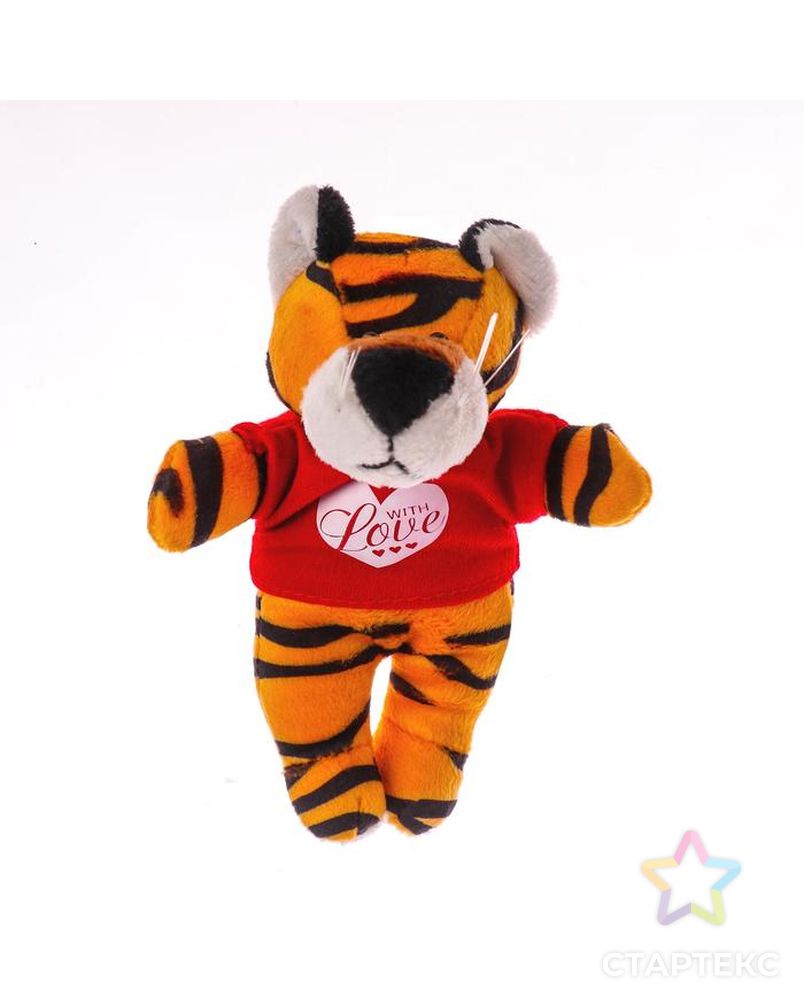 Мягкая игрушка-магнит "Тигр в футболке" арт. СМЛ-167831-1-СМЛ0006073386 1