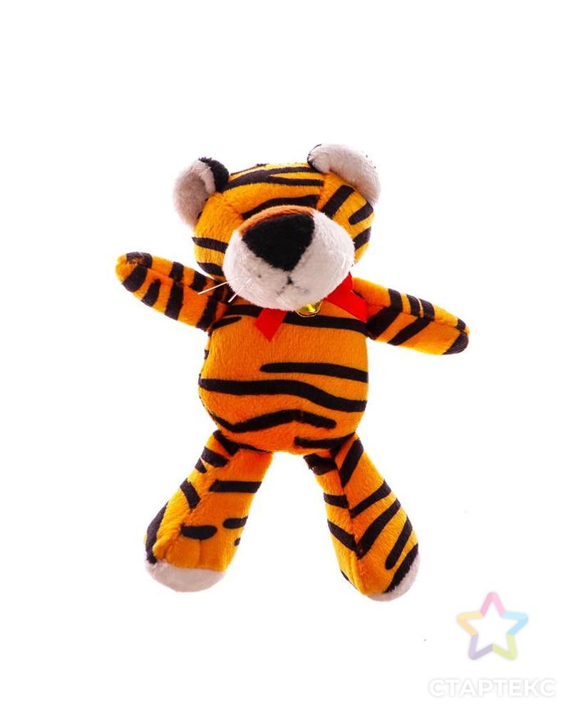 Мягкая игрушка-магнит "Тигр с бантиком" арт. СМЛ-167625-1-СМЛ0006073390 1
