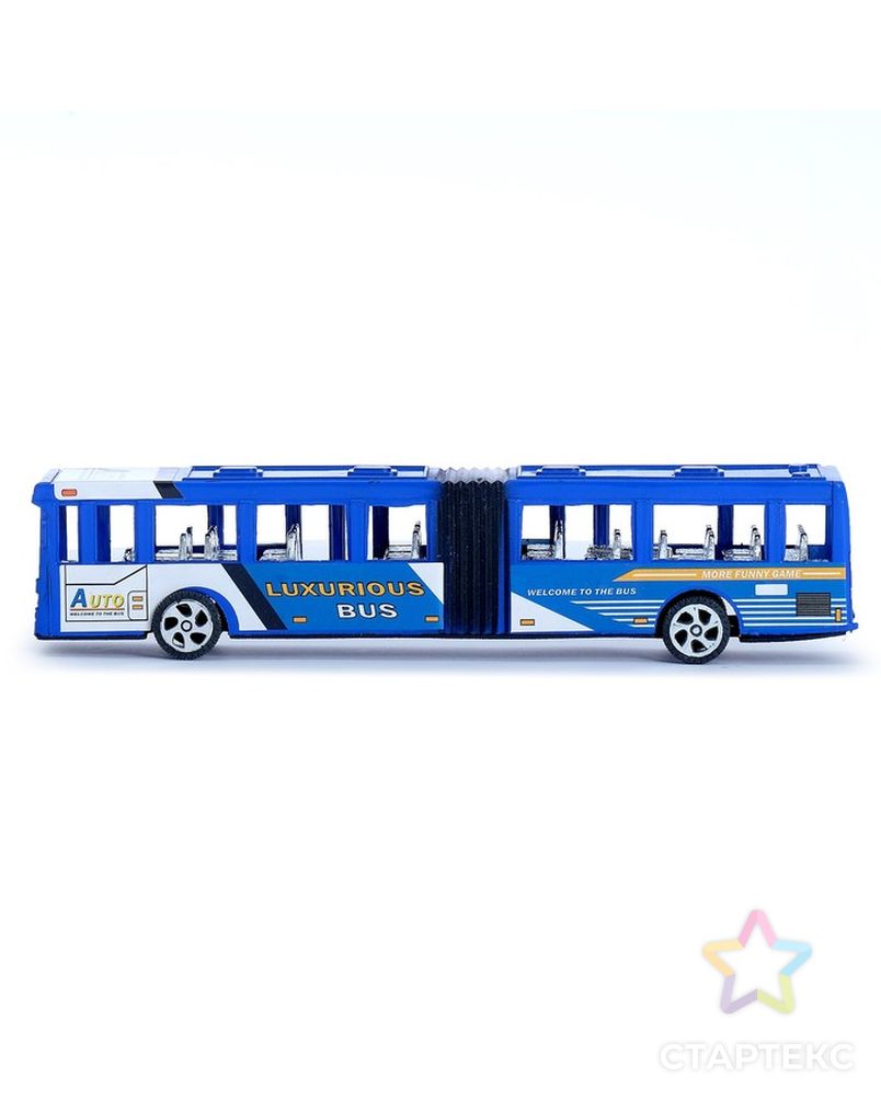 Автобус инерционный «Городской», цвета МИКС арт. СМЛ-88981-1-СМЛ0000621069 2