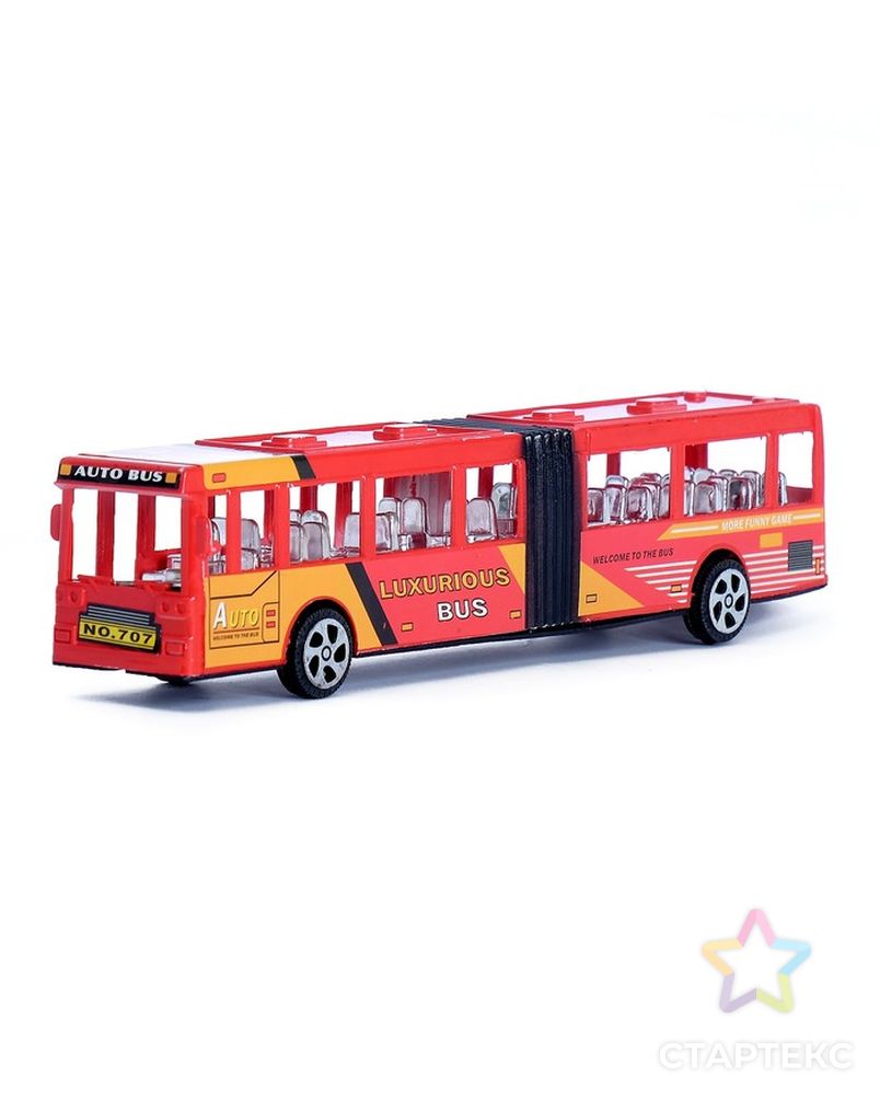 Автобус инерционный «Городской», цвета МИКС арт. СМЛ-88981-1-СМЛ0000621069 4