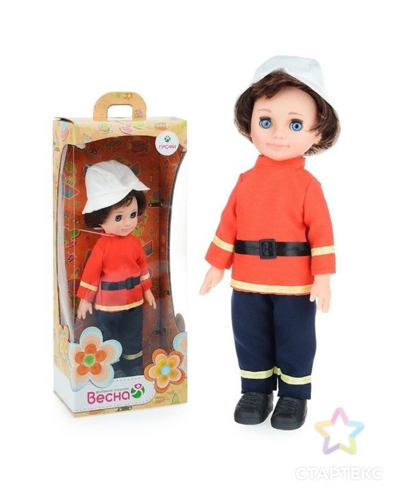 Кукла «Пожарный», 30 см арт. СМЛ-132713-1-СМЛ0006243820 1