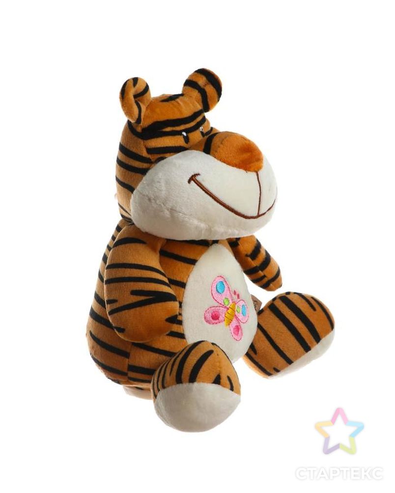 Мягкая игрушка-копилка "Тигр с бабочкой" арт. СМЛ-163739-1-СМЛ0006243899 2