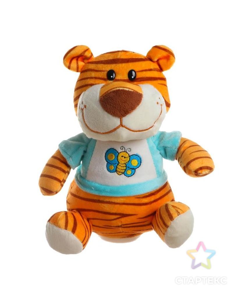 Мягкая игрушка-копилка "Тигр в футболке" арт. СМЛ-163743-1-СМЛ0006243903 1