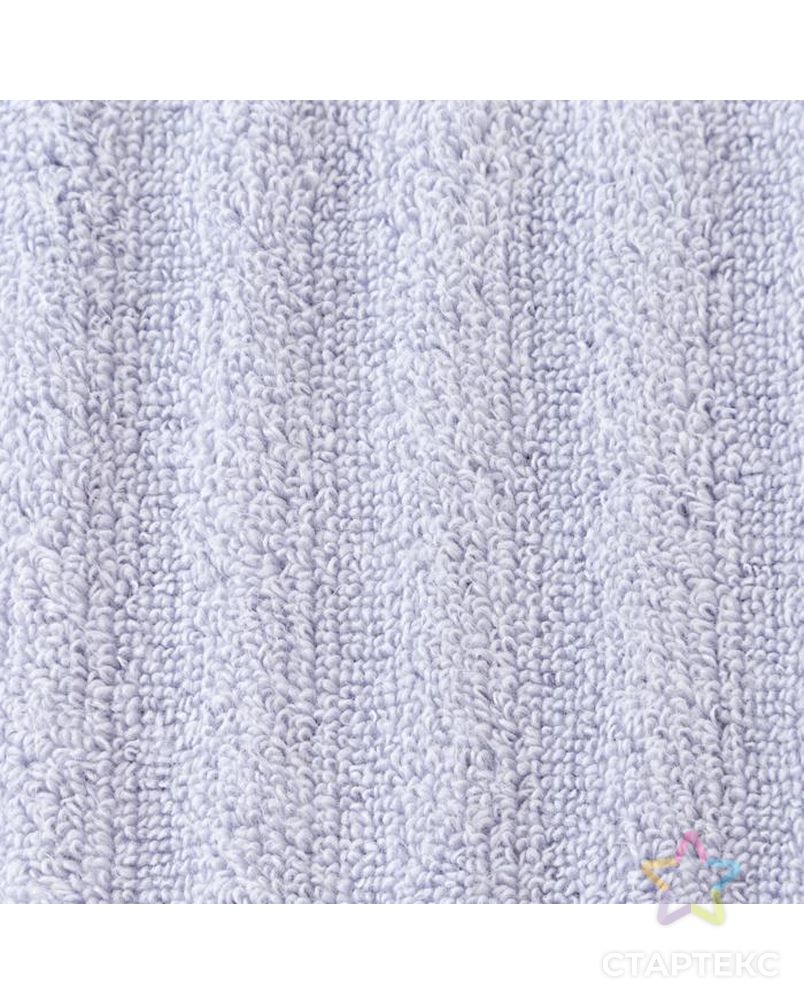 Полотенце махровое Этель "Waves" серый, 30х60 см, 100% хлопок, 460 гр/м2 арт. СМЛ-151589-1-СМЛ0006248303 3