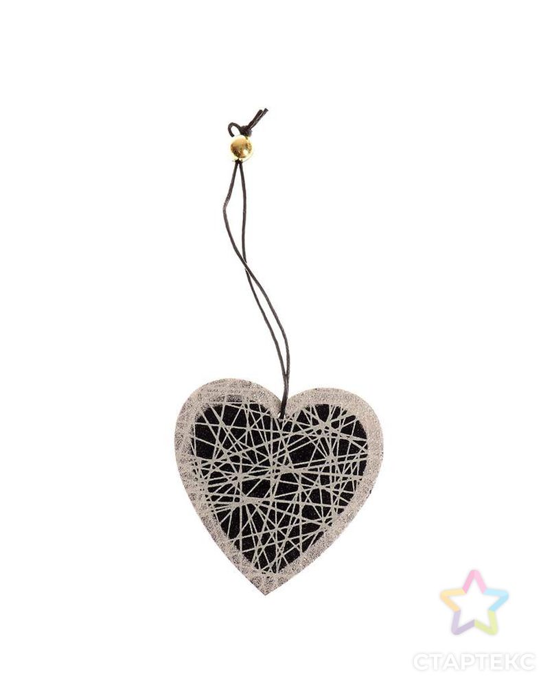 Новогодняя подвеска с подсветкой «Сердце» 8×8 см арт. СМЛ-210069-1-СМЛ0006249782 3