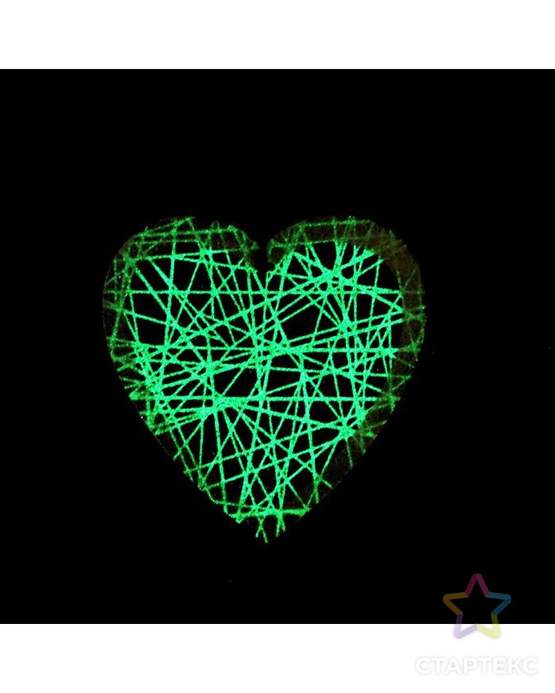 Новогодняя подвеска с подсветкой «Сердце» 8×8 см арт. СМЛ-210069-1-СМЛ0006249782 4