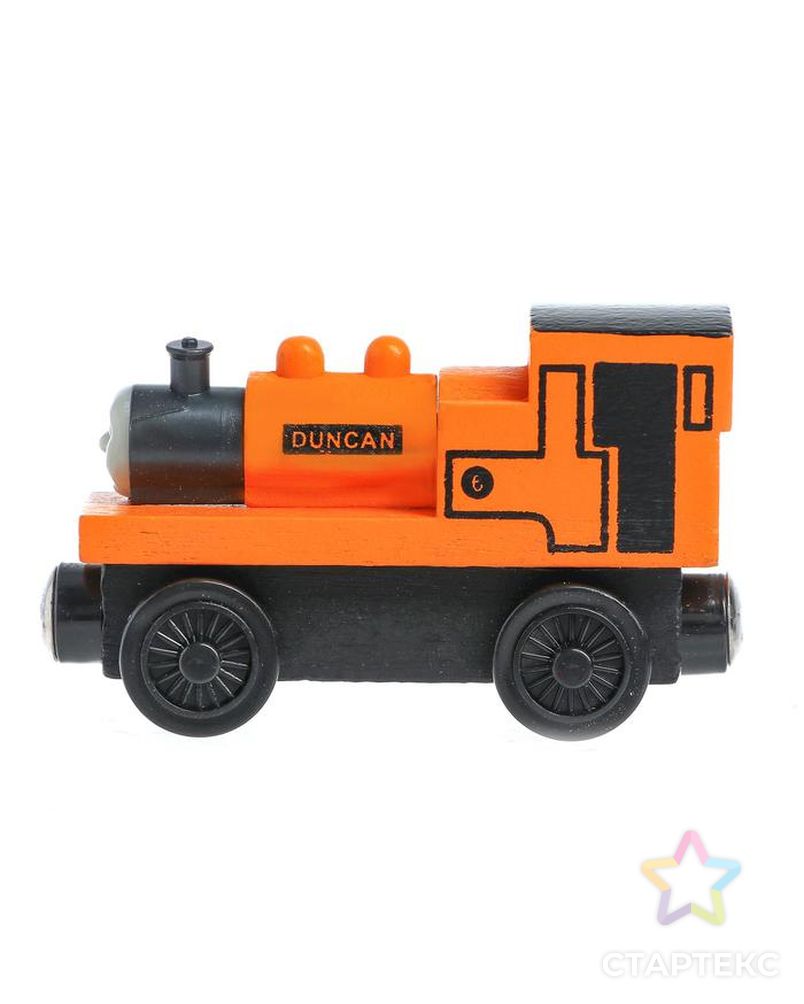 Детский паровоз для железной дороги 3,4х8,6х5,1 см арт. СМЛ-152604-1-СМЛ0006249835 2
