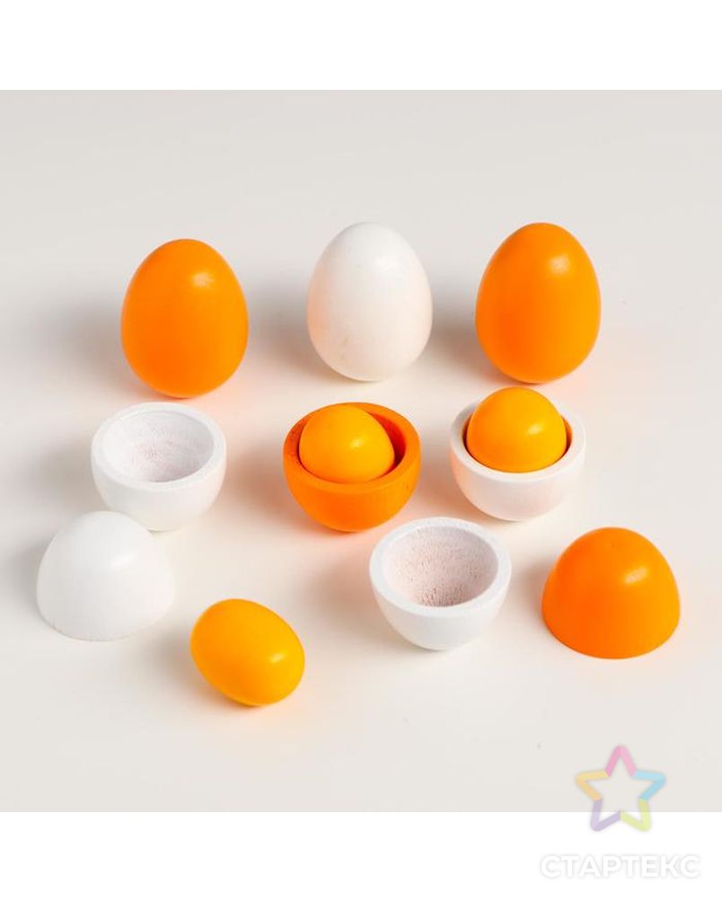 Детский игровой набор "Яйца" 16,2х11х5 см арт. СМЛ-146093-1-СМЛ0006250626 3