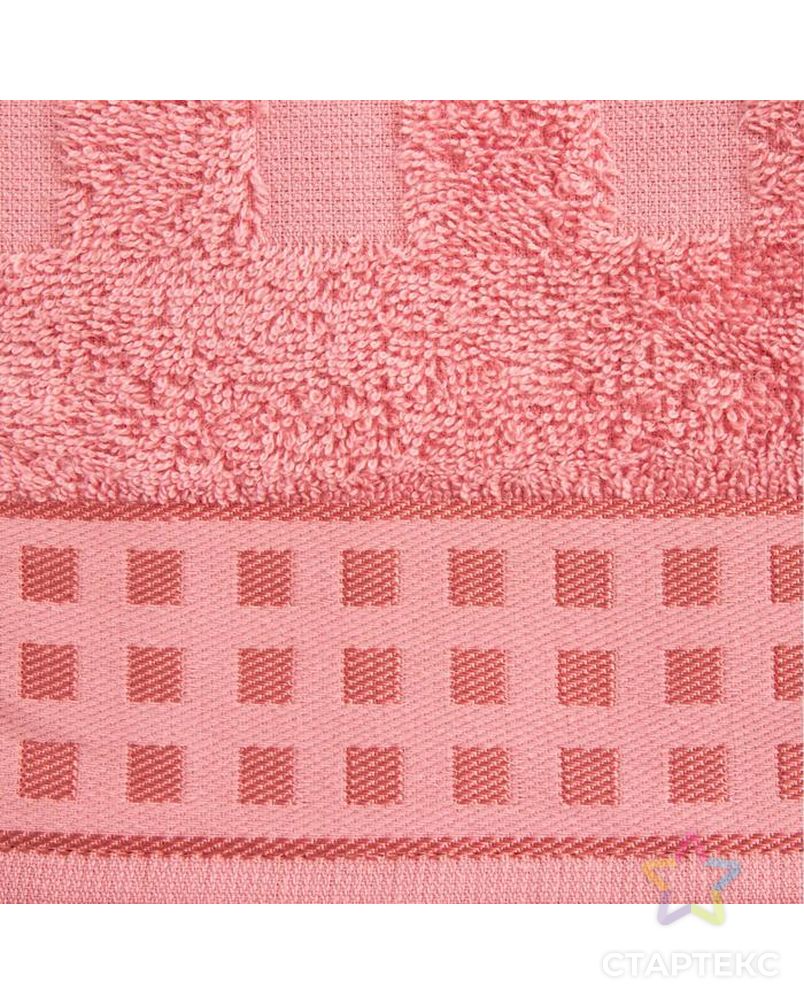 Набор полотенец Этель "Для любимой" 2 шт (70*130, 50*90 см) пыльно-розовый,100%хл, 360 гр/м2 арт. СМЛ-143086-1-СМЛ0006342596 3