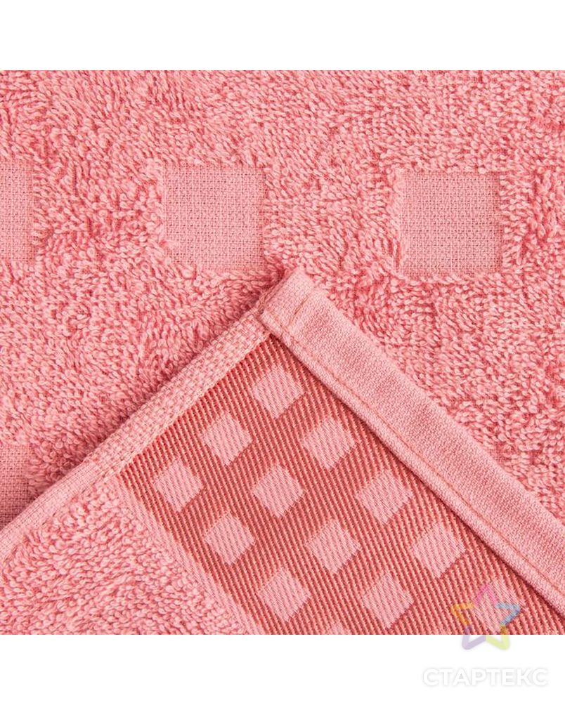Набор полотенец Этель "Для любимой" 2 шт (70*130, 50*90 см) пыльно-розовый,100%хл, 360 гр/м2 арт. СМЛ-143086-1-СМЛ0006342596 4