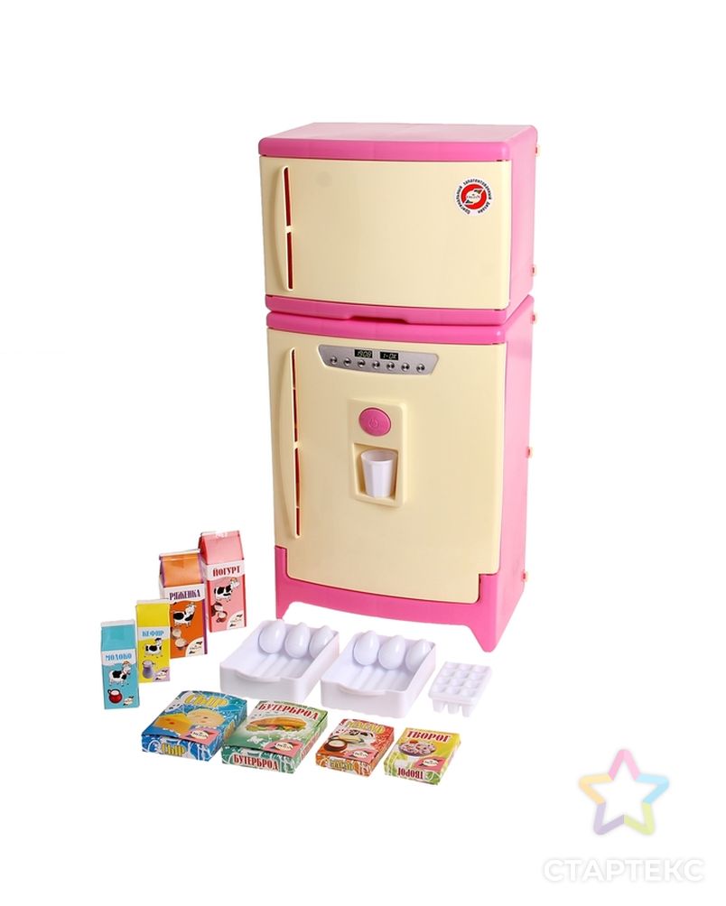 Холодильник двухкамерный с набором продуктов, цвета МИКС арт. СМЛ-95231-1-СМЛ0000638995 1