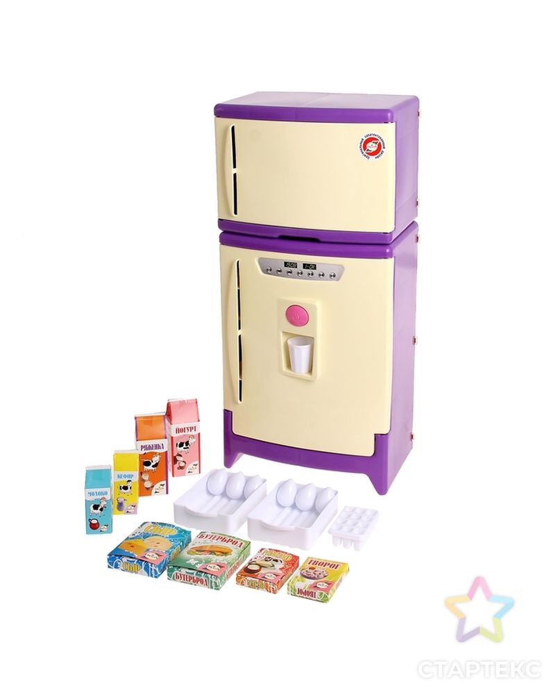 Холодильник двухкамерный с набором продуктов, цвета МИКС арт. СМЛ-95231-1-СМЛ0000638995 2