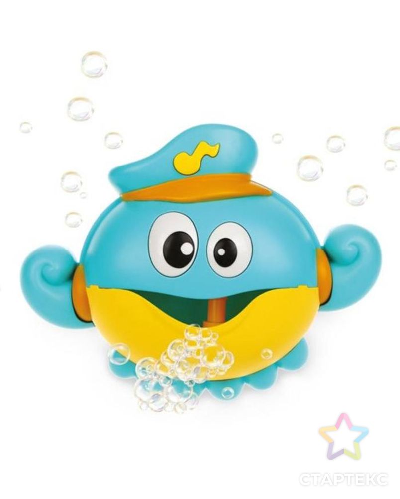 Игрушка для купания «Осьминог», пузыри арт. СМЛ-139310-1-СМЛ0006532946 1