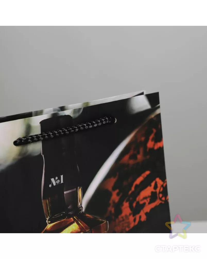 Пакет ламинированный «Крутой мужик», ML 23 х 27 х 8 см арт. СМЛ-165723-1-СМЛ0006582743 - рис. 3