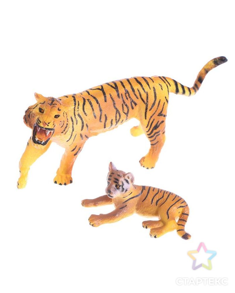 Набор диких животных "Дети и родители", 6 фигурок арт. СМЛ-162489-1-СМЛ0006625748 4