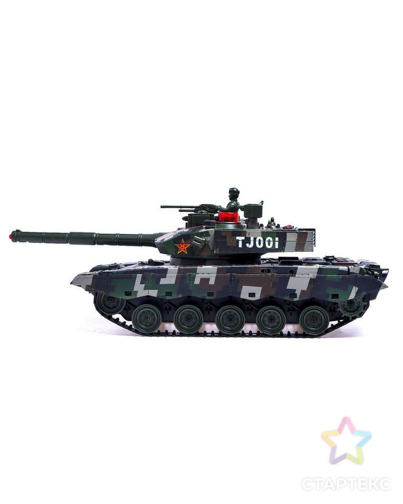 Танковый бой «Великое сражение», на радиоуправлении, 2 танка, с эффектом дыма арт. СМЛ-183129-1-СМЛ0006626936 4