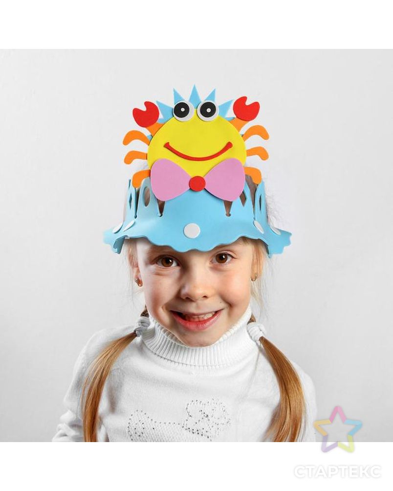 Карнавальная шляпа вырезная детская, виды МИКС арт. СМЛ-150411-1-СМЛ0006634019 1