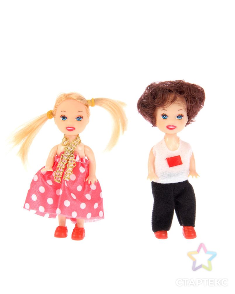 Набор кукол-малышек «Красотки», 2 штуки, МИКС арт. СМЛ-95405-1-СМЛ0000667106 7