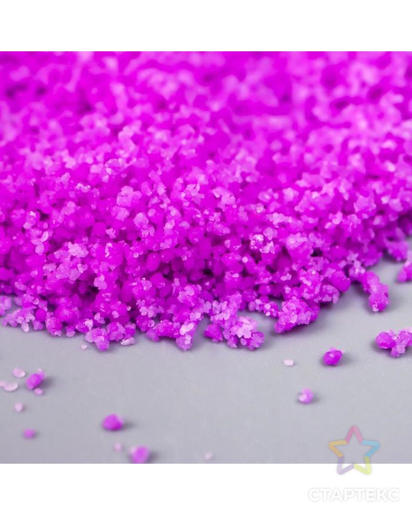 Песок флуоресцентный "Фиолетовый" 10 гр арт. СМЛ-162466-1-СМЛ0006757363