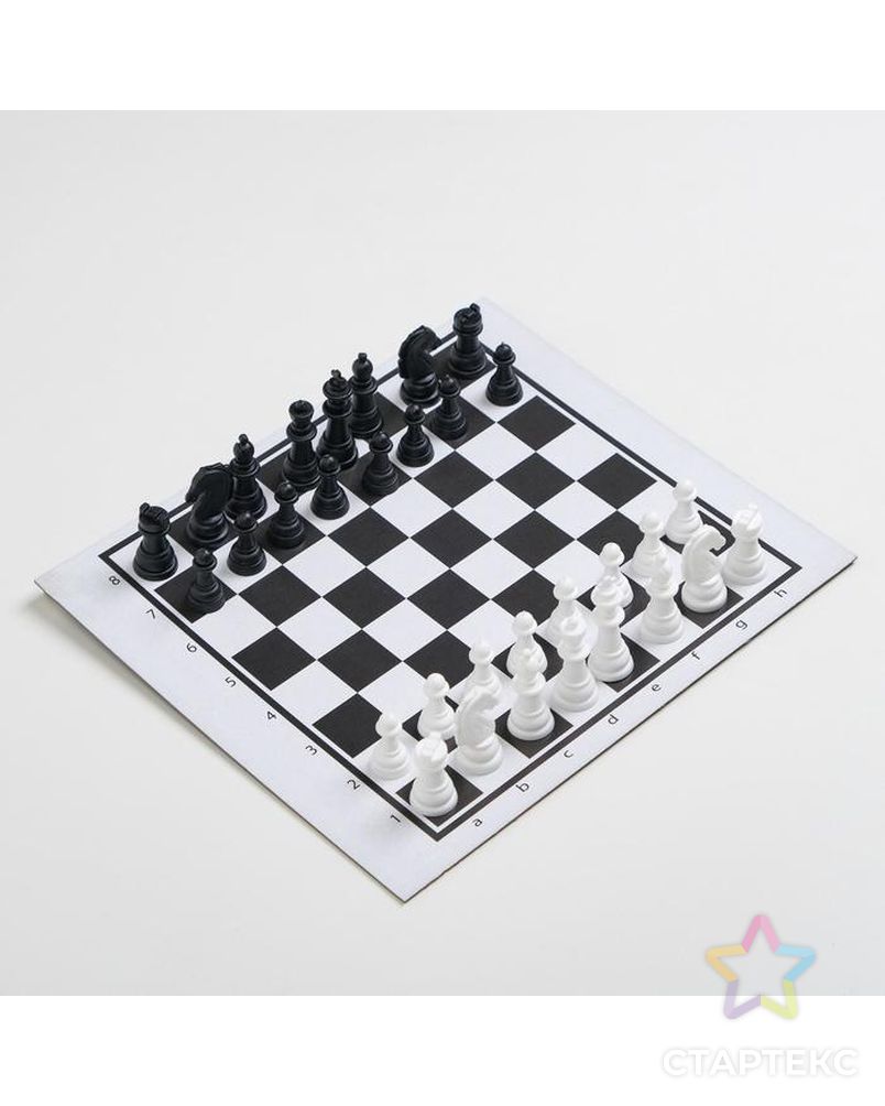 Настольная игра "Шашки-Нарды-Шахматы", поле 21.7х18.5, d=1.3 см арт. СМЛ-144277-1-СМЛ0006771713 1